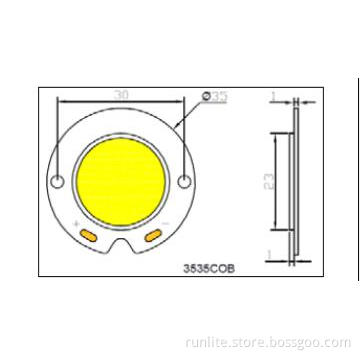 3535 COB  Warm white LED DIODE